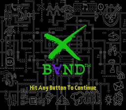 X-Band Modem BIOS (USA) Title Screen